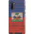 Haiti Flag Dark Wood Galaxy Cases
